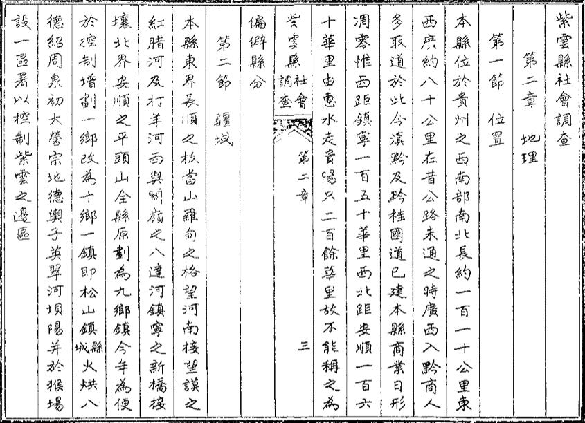 _紫云县社会调查_