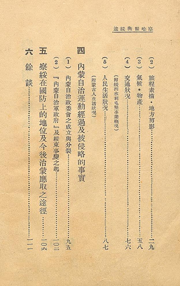 _察哈尔与绥远_