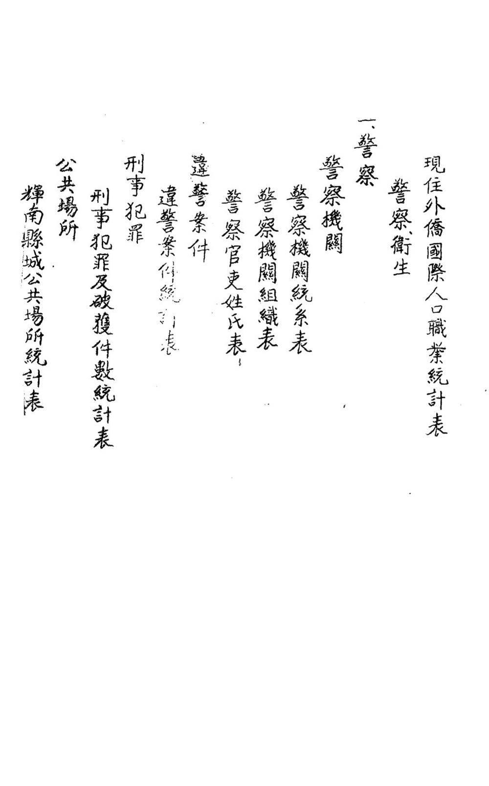 _(民国)辉南县公署县务年报_