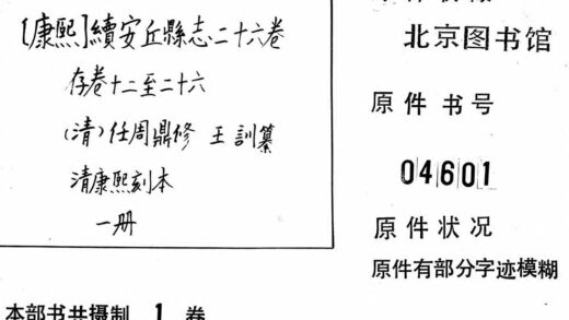 10131 续安丘县志 0.jpg