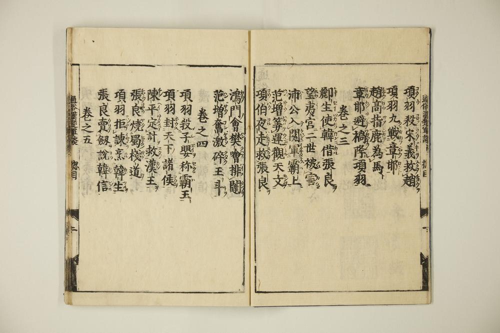 _通俗汉楚军谈卷__