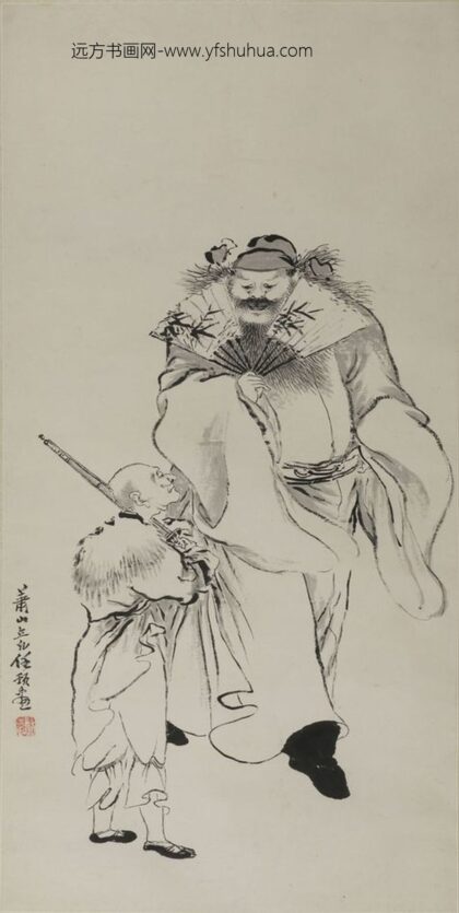 任预 任预人物轴.jpg