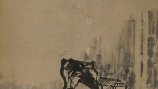 俞语霜 水墨山水轴 1.jpg