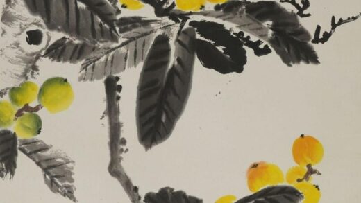 叶潞渊 枇杷轴.jpg