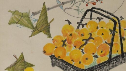 周炼霞 花卉轴.jpg