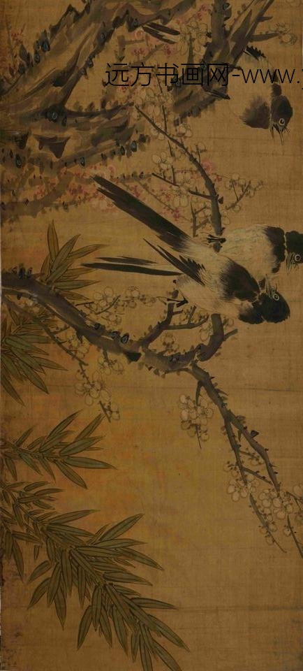 周长松（周荫青）_花鸟手卷_