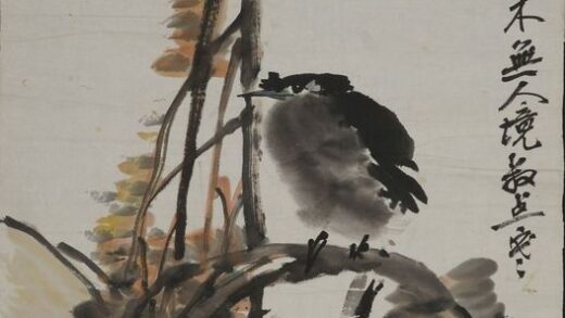 张书旂 花鸟轴.jpg