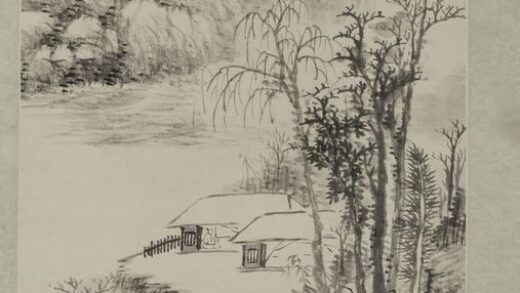 李修易 水墨山水轴.jpg