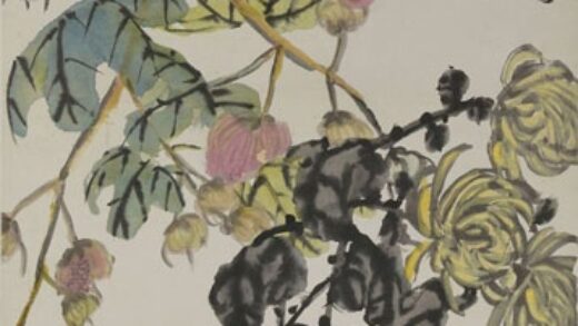 武曾保 花卉轴.jpg