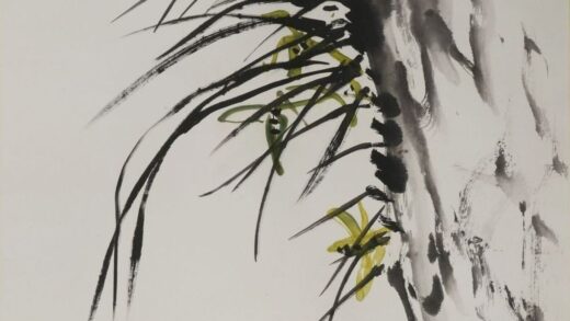 王个簃 花卉轴 1.jpg