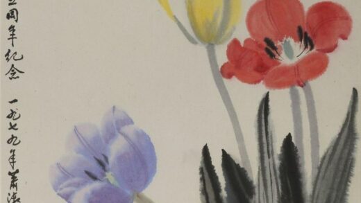 萧淑芳 花长好轴.jpg