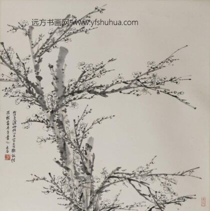 阮性山 墨梅轴 1.jpg