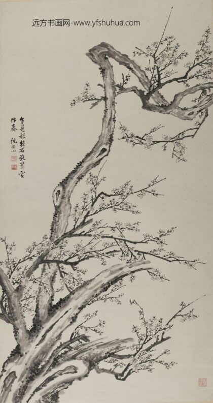 阮性山 墨梅轴 2.jpg