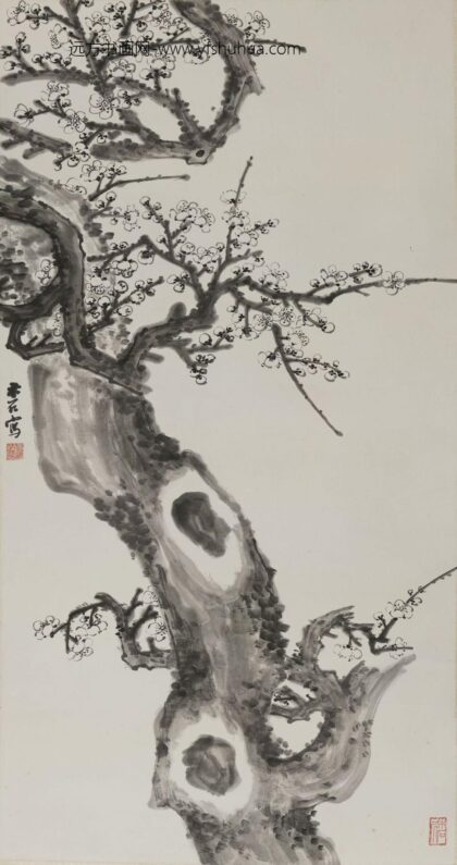 阮性山 画梅图.jpg