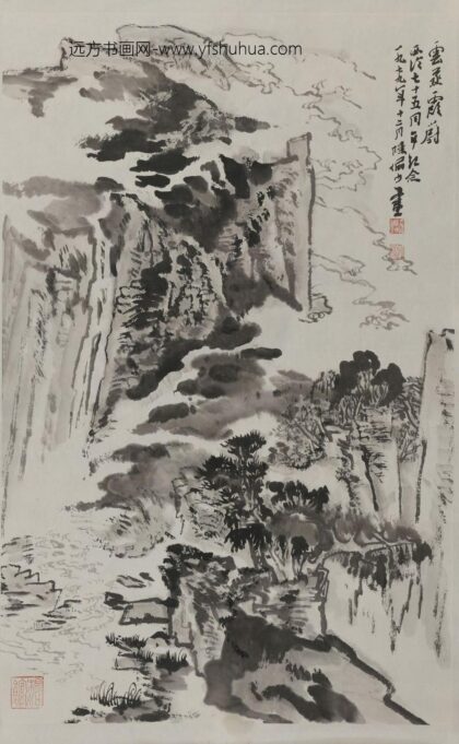 陆俨少 云蒸霞蔚图轴.jpg