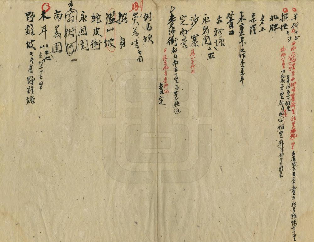 _贵阳府属地名录_