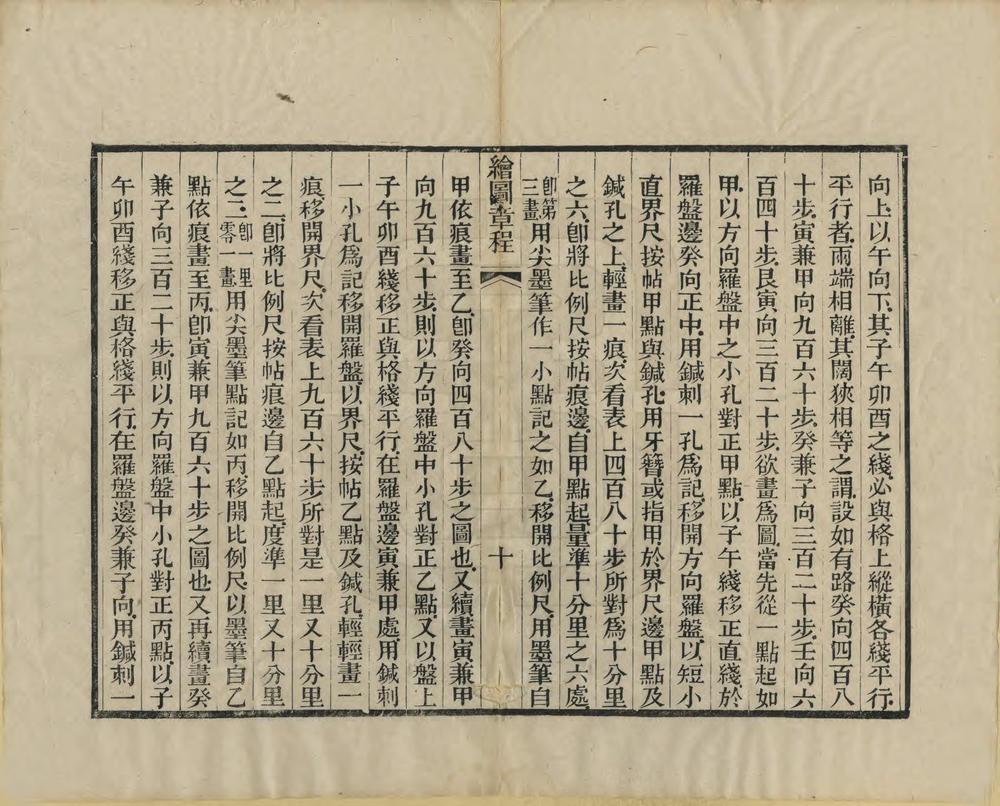 _广东全省舆图局饬发绘图章程_