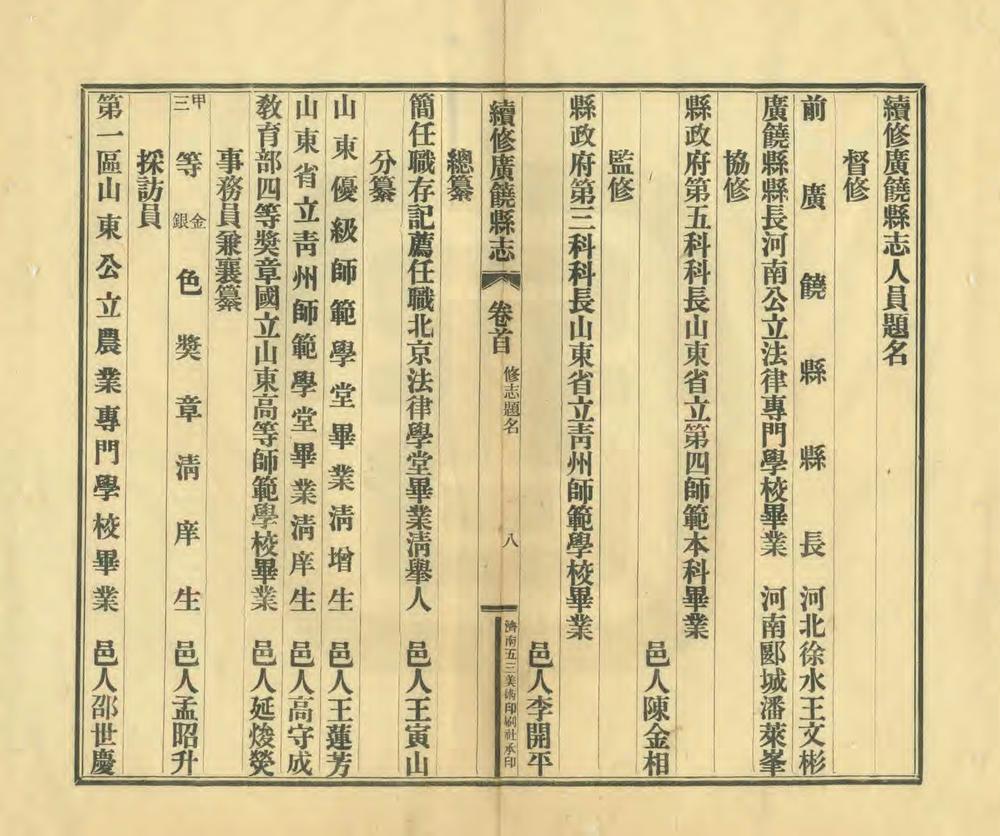 _续修广饶县志_