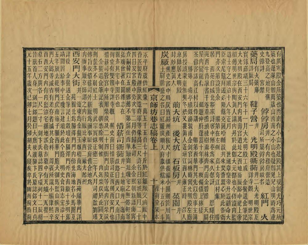 _京师坊巷志稿_