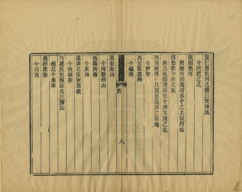 _朔方备乘札记_