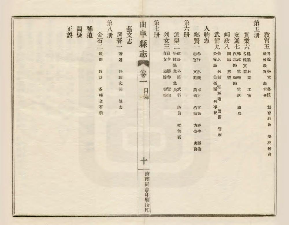 _续修曲阜县志_