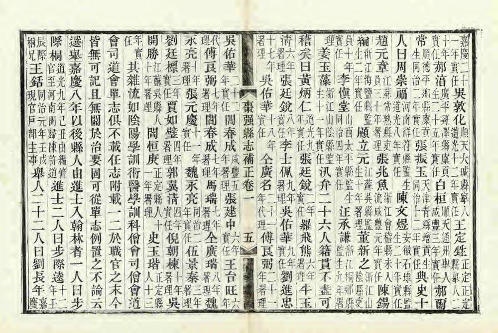 _枣强县志补正_