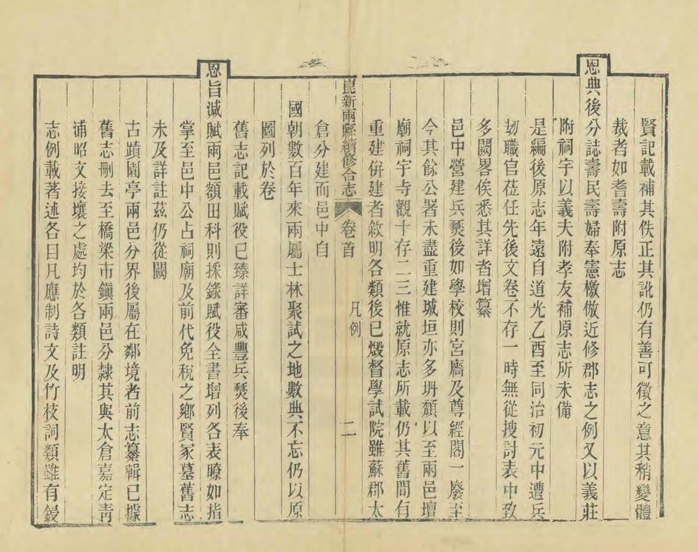 _昆新两县续修合志_