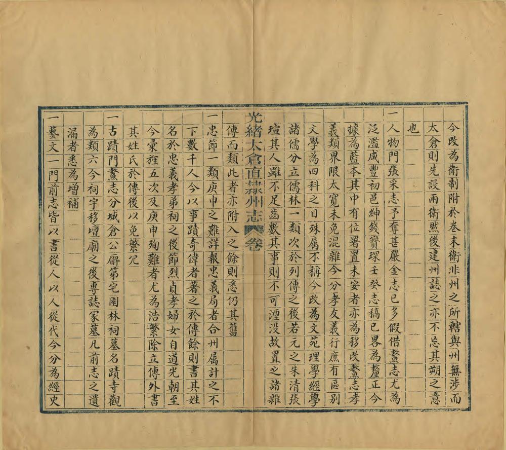 _光绪太仓直隶州志_