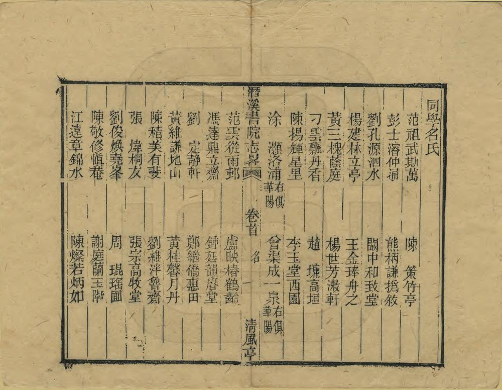 _潜溪书院志略_