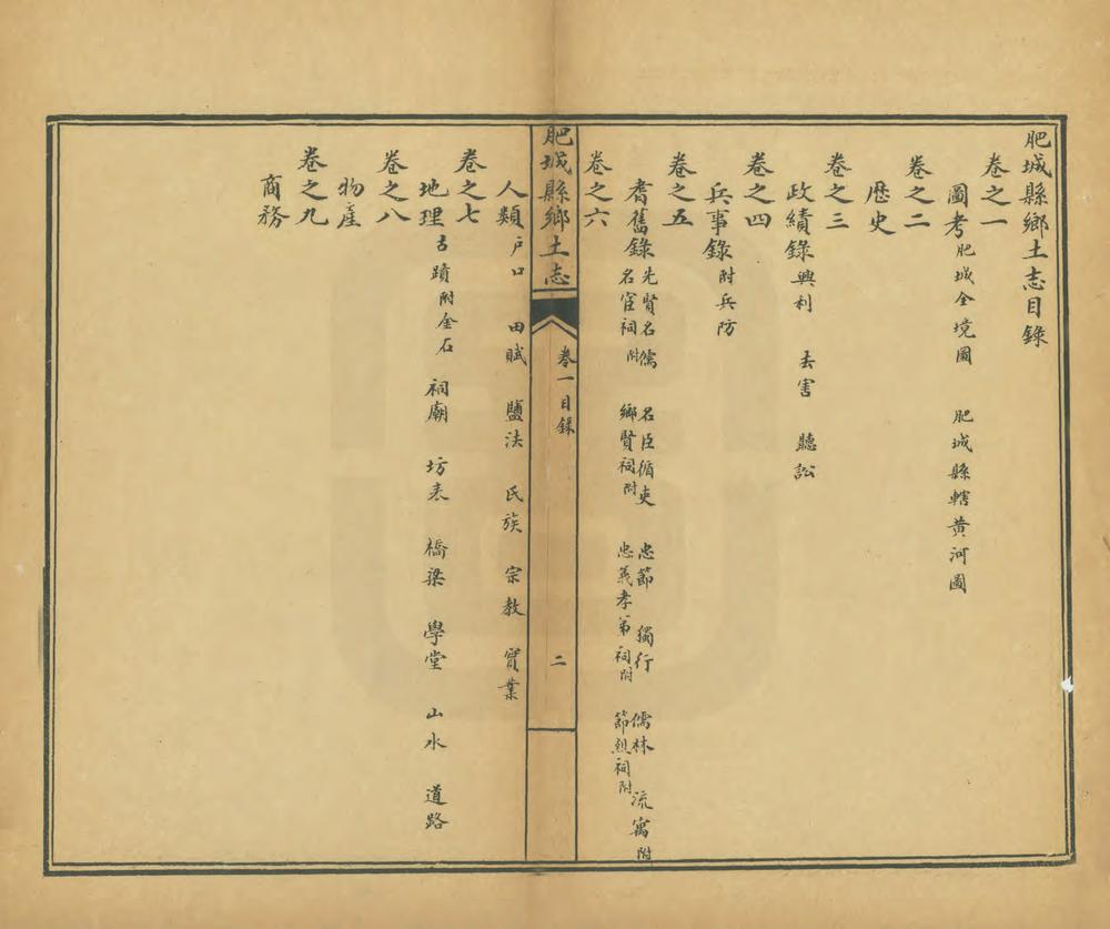 _肥城县乡土志_