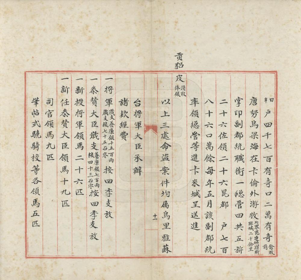 _乌里雅苏台志略_