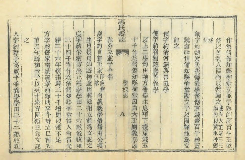 _惠民县志补遗_