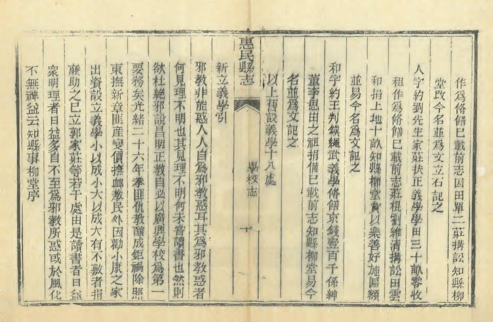 _惠民县志补遗_