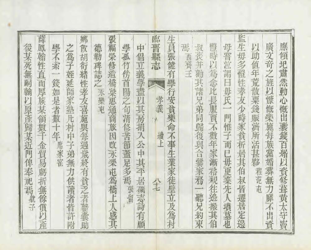 _续修临晋县志_