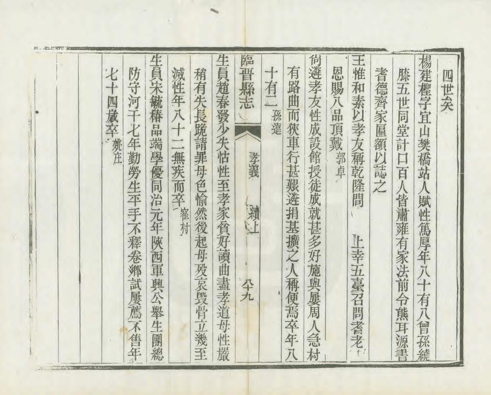 _续修临晋县志_