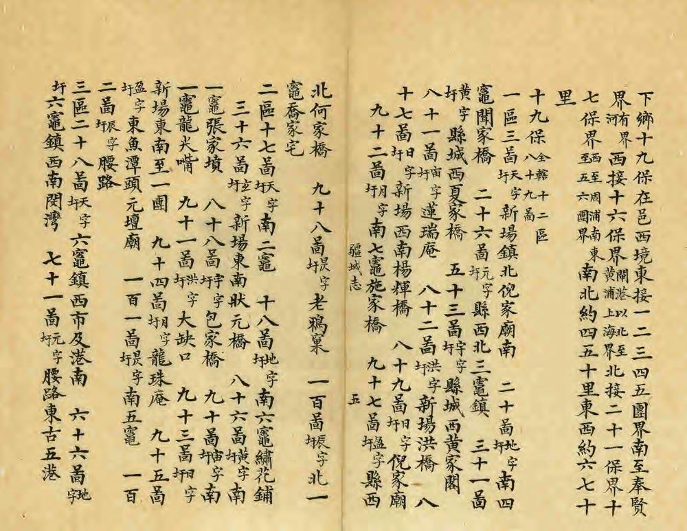 _南汇县新志稿_