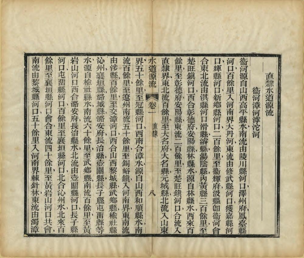 _皇朝舆地水道源流_