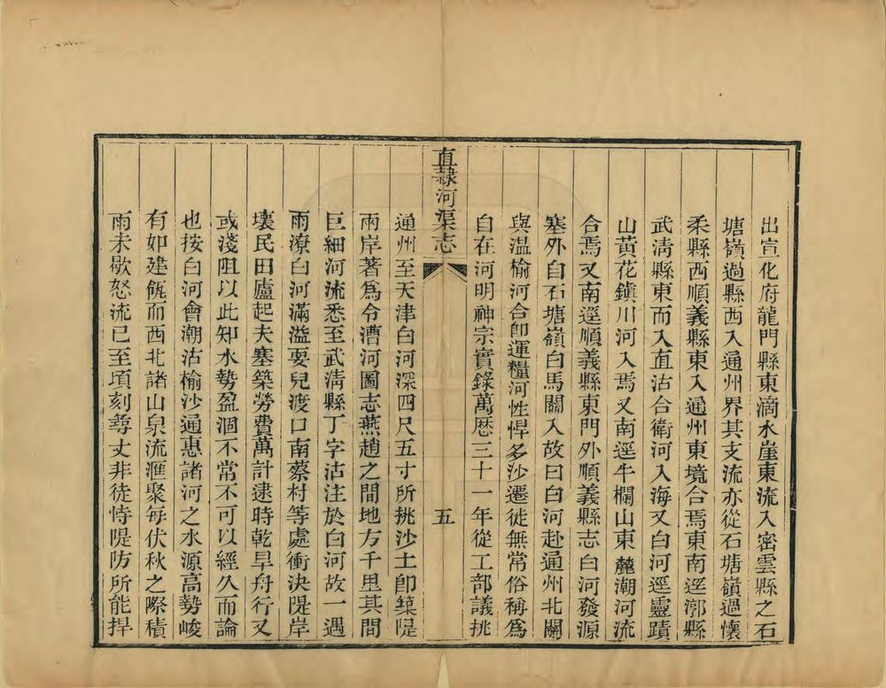 _畿辅河道水利丛书_