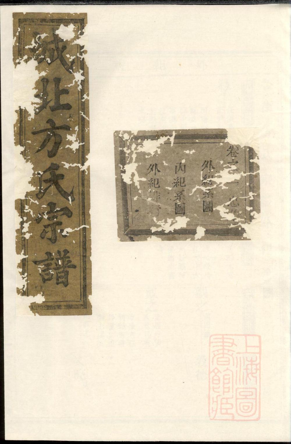 _城北方氏宗谱_