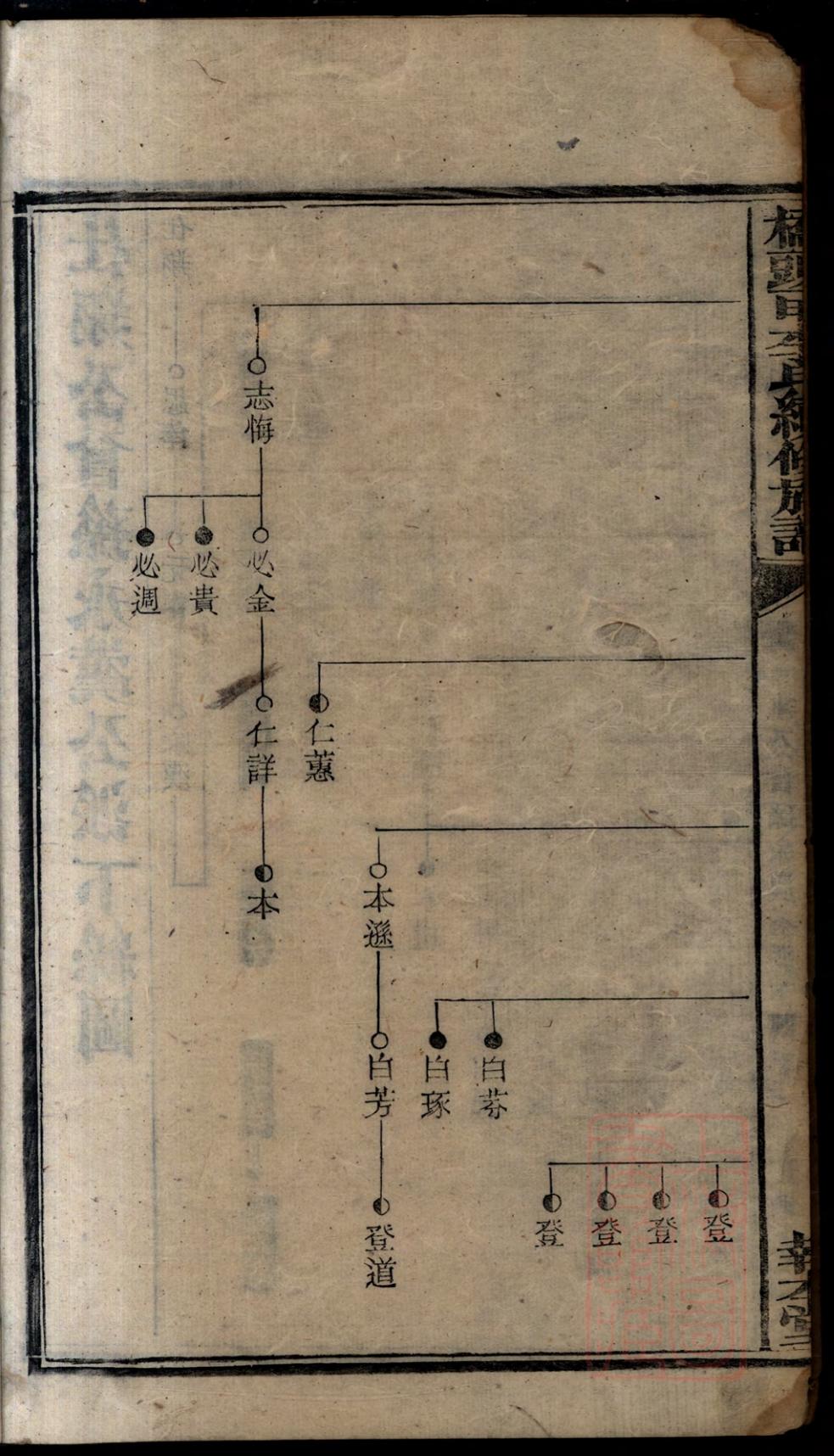 _桥头一甲李氏续修族谱_