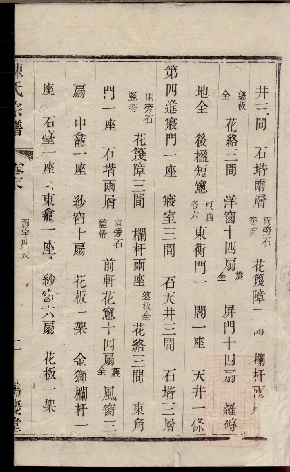 _吕城坝口陈氏宗谱_