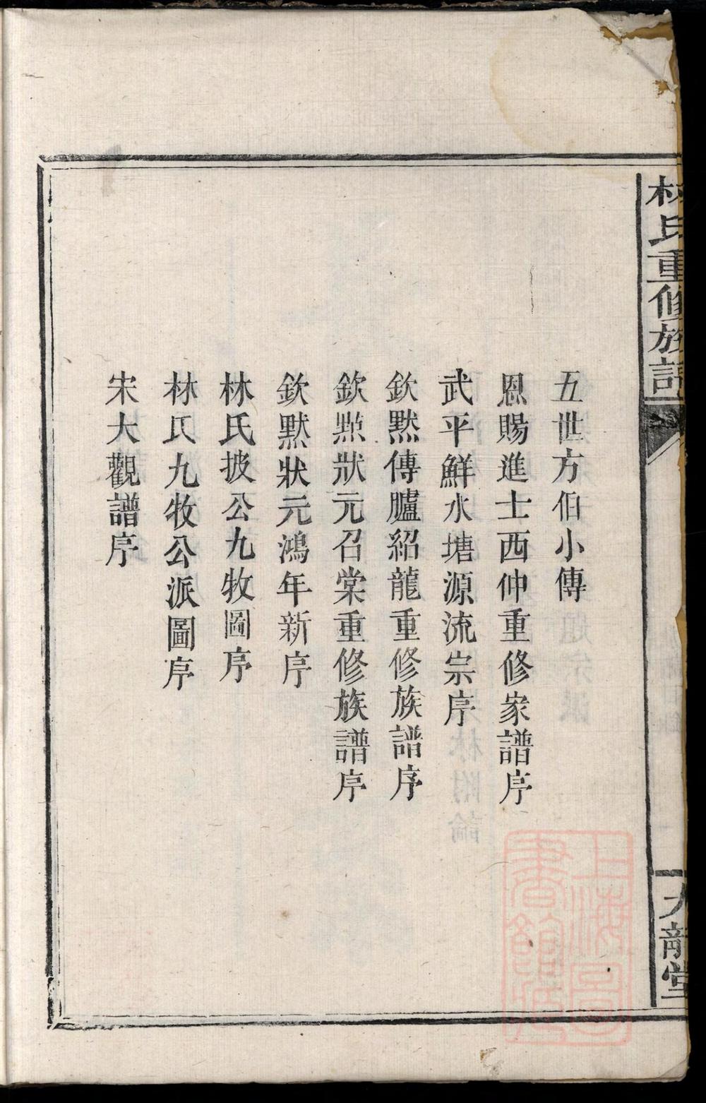 _林氏重修族谱_