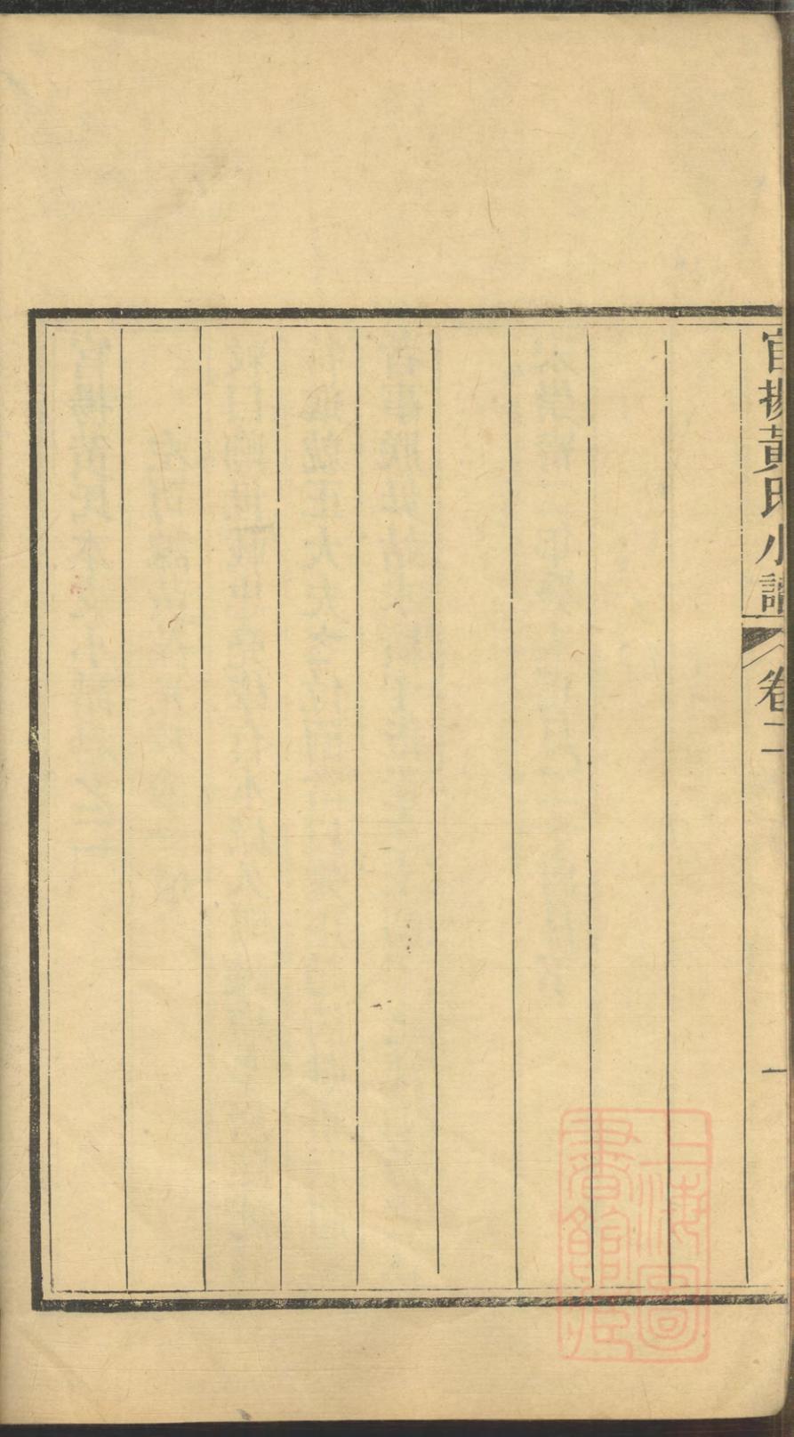 _会稽官扬江夏黄氏分谱_