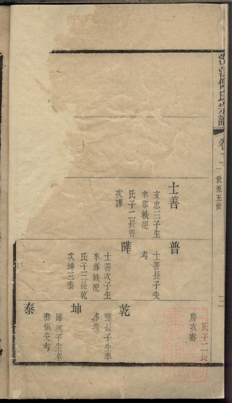 _澄江仰氏宗谱_