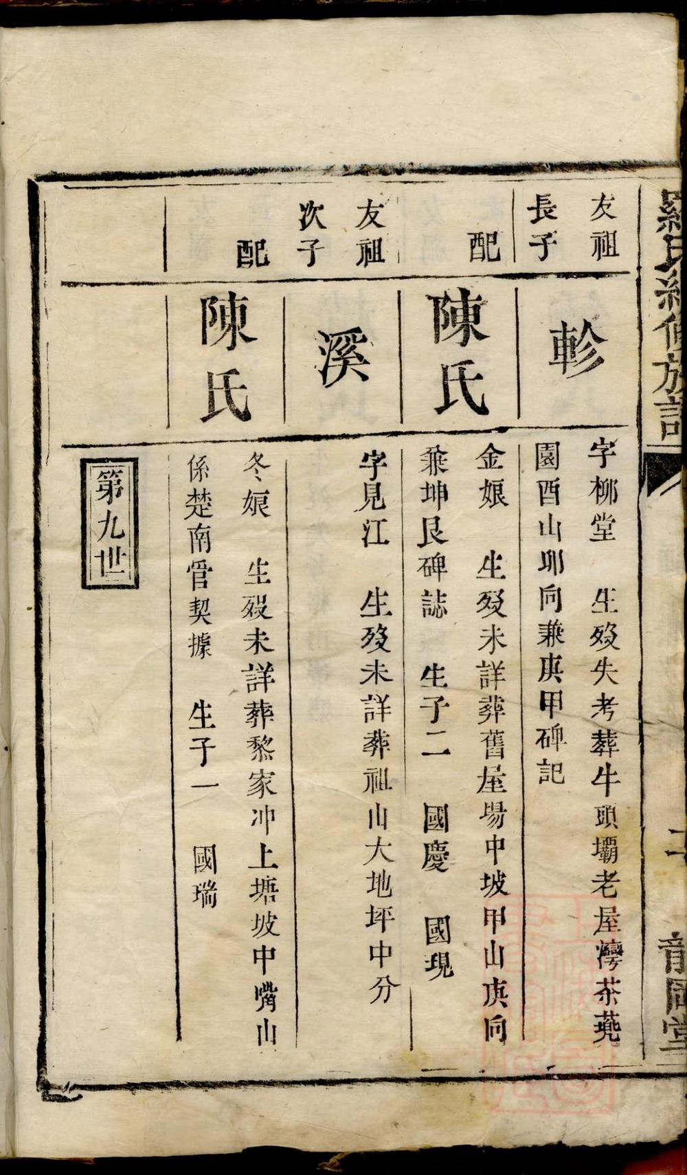 _龙岗罗氏续修族谱_