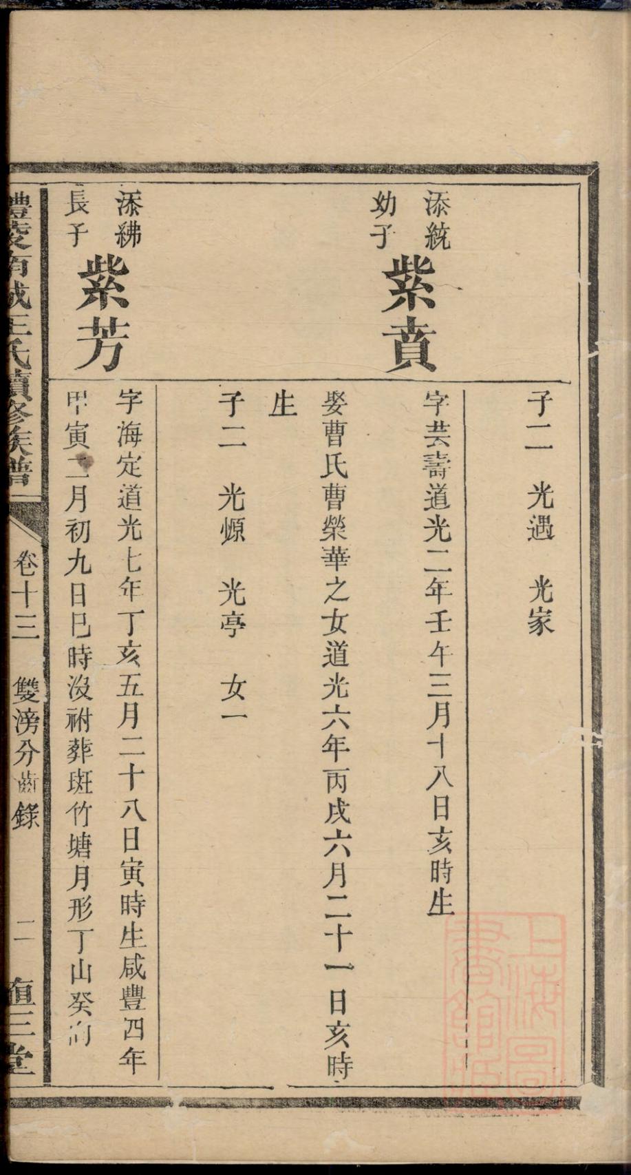 _醴陵南城王氏续修族谱_