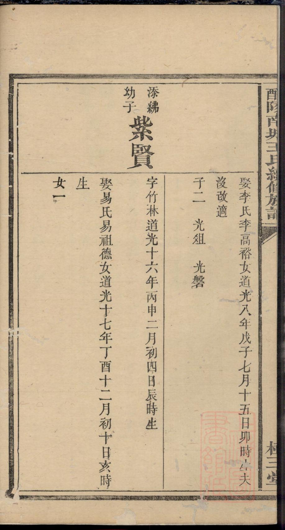 _醴陵南城王氏续修族谱_