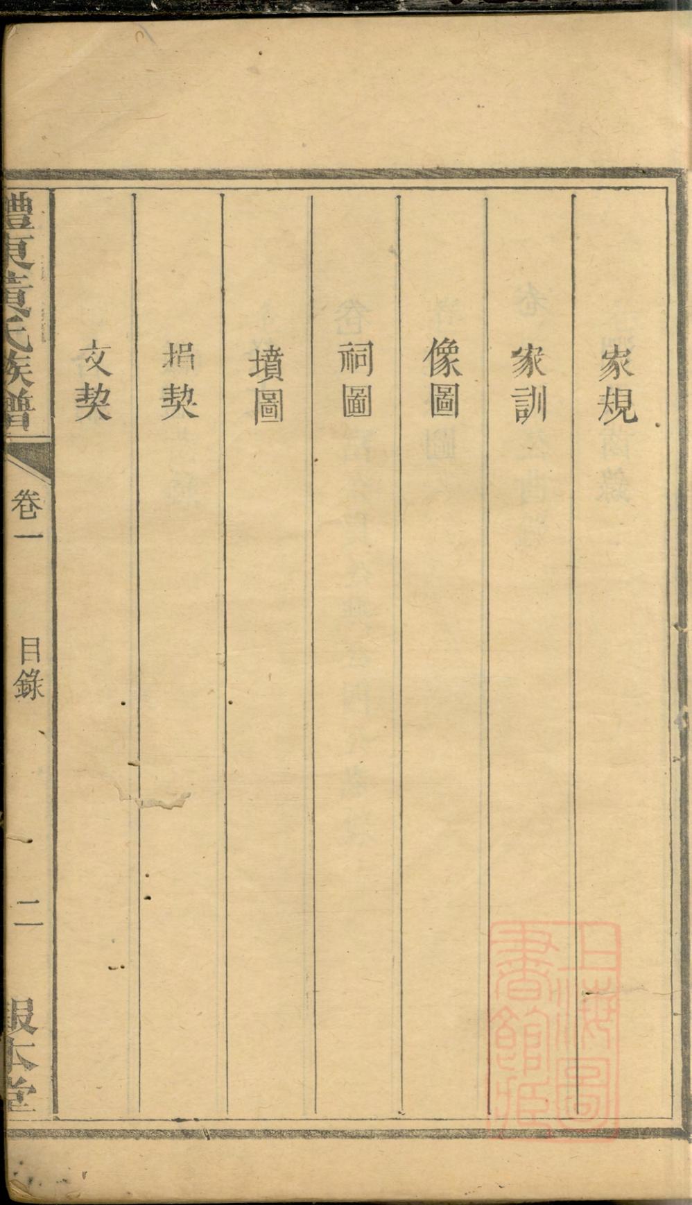 _醴东黄氏族谱_