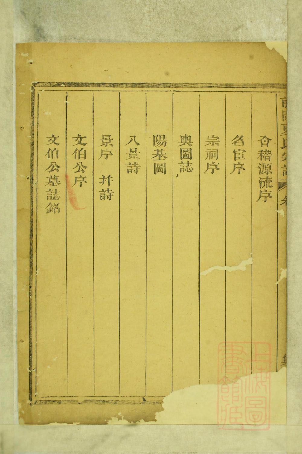 _前冈夏氏宗谱_