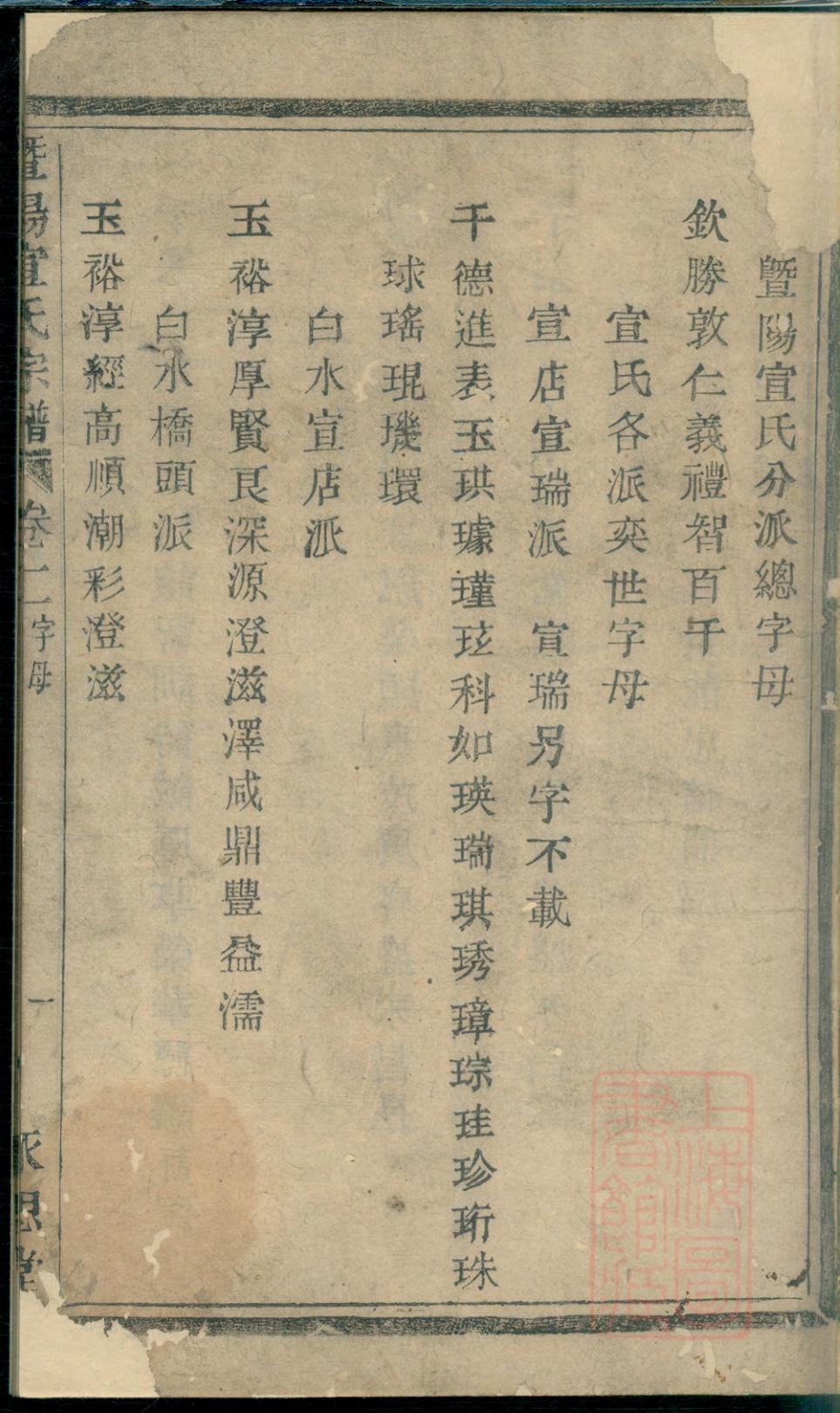 _暨阳宣氏宗谱_